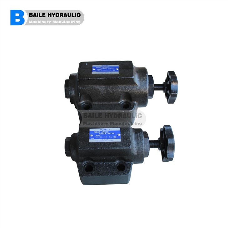 YUKEN UBGR Series Brake Valves UBGR – 03 UBGR – 06 UBGR – 010 PRESSURE CONTROLS